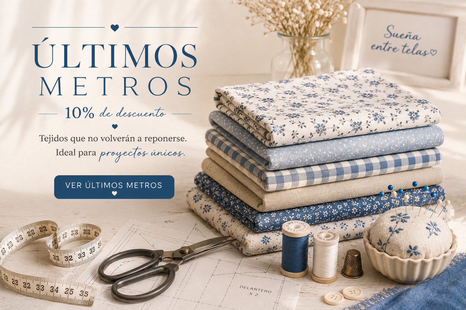 Últimos metros 10 % de descuento Últimos metros 10 % de descuento