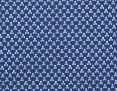 MINI CALAVERAS FONDO AZUL MARINO
