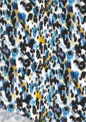 CRESPON LEOPARDO AZUL