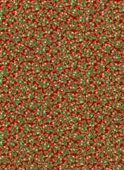 NAVIDAD ROJO RAMAS VERDE Y DORADO