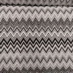 GOBELINO ZIG ZAG BLANCO Y NEGRO