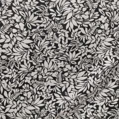 TROZO VISCOSA NEGRA RAMAS BLANCAS 145cm