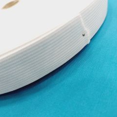 GOMA PLANA BLANDA 20mm BLANCA