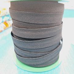 GOMA PLANA 15mm NEGRA (TRENCILLA ELASTICA)