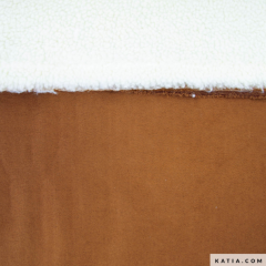 KATIA SHERPA BONDED SUEDE