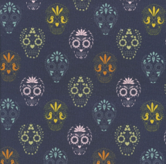 CATRINAS FONDO AZUL