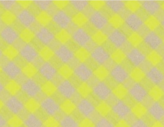 TROZO SEERSUCKER AMARILLO FLUOR CUADRO GRANDE 50cm