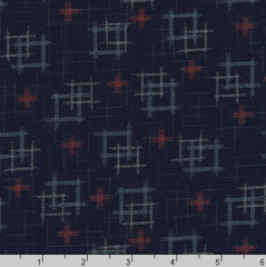 PATCH JAPONES SEVENBERRY KASURI D1-5 INDIGO