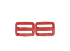 HEBILLA AJUSTABLE BOLSO 32X25 ROJO