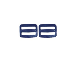 HEBILLA AJUSTABLE BOLSO 40x32mm AZUL GRISACEO