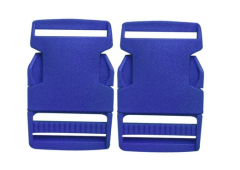 CIERRE MOCHILA CON REGULADOR 30MM AZUL