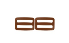 HEBILLA AJUSTABLE BOLSO 40x32mm CARAMELO
