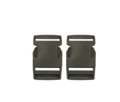 CIERRE MOCHILA CON REGULADOR 30MM GRIS OSCURO