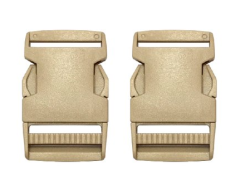 CIERRE MOCHILA CON REGULADOR 30MM BEIGE
