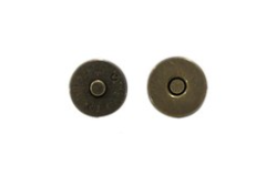 CIERRE MAGNETICO ORO VIEJO 14MM
