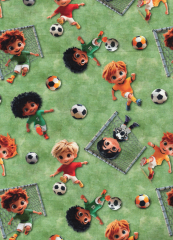 NIÑOS JUGANDO FUTBOL