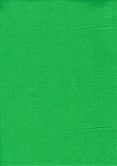 TROZO ALGODON 100% VERDE INTENSO 30 a 38cm