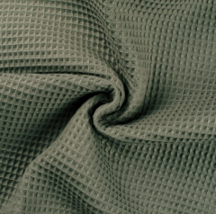 WAFFLE ALGODON VERDE MENTA