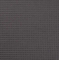 WAFFLE ALGODON GRIS OSCURO