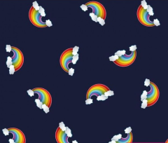 ARCOIRIS FONDO  AZUL MARINO