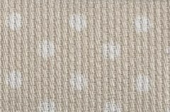 PIQUE TOPOS FONDO BEIGE