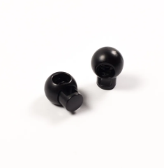 TOPE CORDON METALICO NEGRO 25mm
