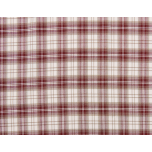 GABARDINA CUADROS TARTAN GRANATE Y MARRON
