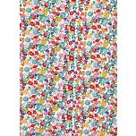 ALGODON TIPO LIBERTY ROJO VERDE Y AMARILLO