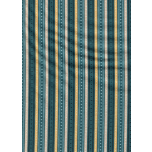 RAYAS VERTICALES AZULES Y OCRE