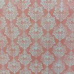 VIELLA ROSA CON DIBUJOS BLANCOS