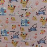 TROZO ANIMALES INFANTILES ROSA 50cm
