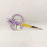 TIJERA BORDAR GATO LILA 