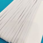 GOMA PLANA 7MM (TRENCILLA ELASTICA) BLANCA
