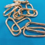 HEBILLA OVALADA 30MM ORO