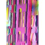 TROZO VOILE LISTAS 80cm