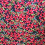 TROZO VISCOSA FLORES FUCSIA 160cm