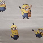 MINIONS FONDO GRIS