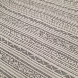 GOBELINO RAYAS ETNICAS GRIS