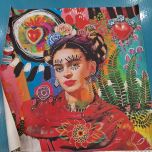 PANEL POLIPIEL FRIDA 44x44 cm