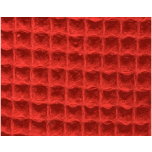 WAFFLE ALGODON ROJO