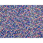 VIELLA AZUL CON PEQUEÑAS FLORES