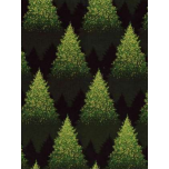 ARBOLES NAVIDAD DORADOS CON FONDO VERDE