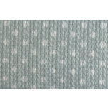 TROZO PIQUE TOPITO BLANCO FONDO VERDE AGUA 70cm