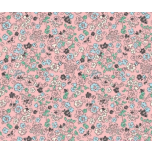 LIBERTY FLOR AZUL FONDO ROSA