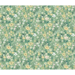 VIELLA FLORES FONDO VERDE