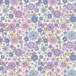 ALGODON TIPO LIBERTY CON MARIPOSAS