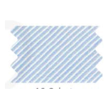 BIES RAYAS FINAS CELESTE 16  18MM