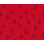 MINI ARBOLES NAVIDAD FONDO ROJO
