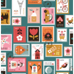 ALGODON AMERICANO BON BOYAGE BEE BROWN