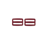 HEBILLA AJUSTABLE BOLSO 40x32mm GRANATE